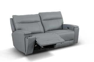 2 seater leather recliner sofa roland