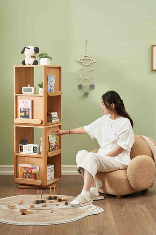 Ottavia Montessori Rotating Bookshelf