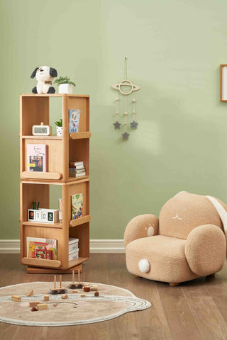 Ottavia Montessori Rotating Bookshelf
