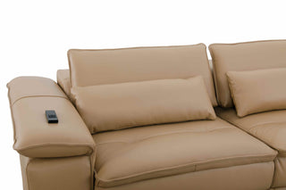 Luther Sofa With Extendable Footrest