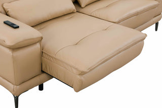 Luther Sofa With Extendable Footrest