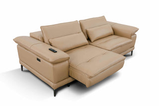 Luther Sofa With Extendable Footrest