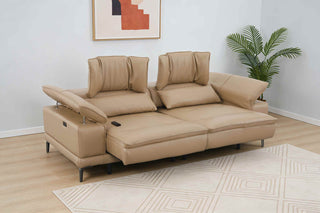 Luther Sofa With Extendable Footrest
