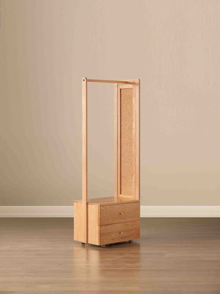 Elio Clothes Rack With Mirror