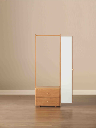 Elio Clothes Rack With Mirror