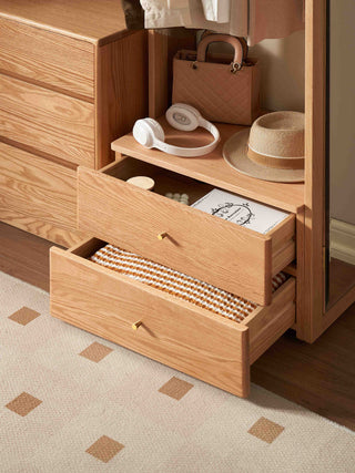 Elio Clothes Rack With Mirror