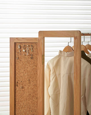 Elio Clothes Rack With Mirror