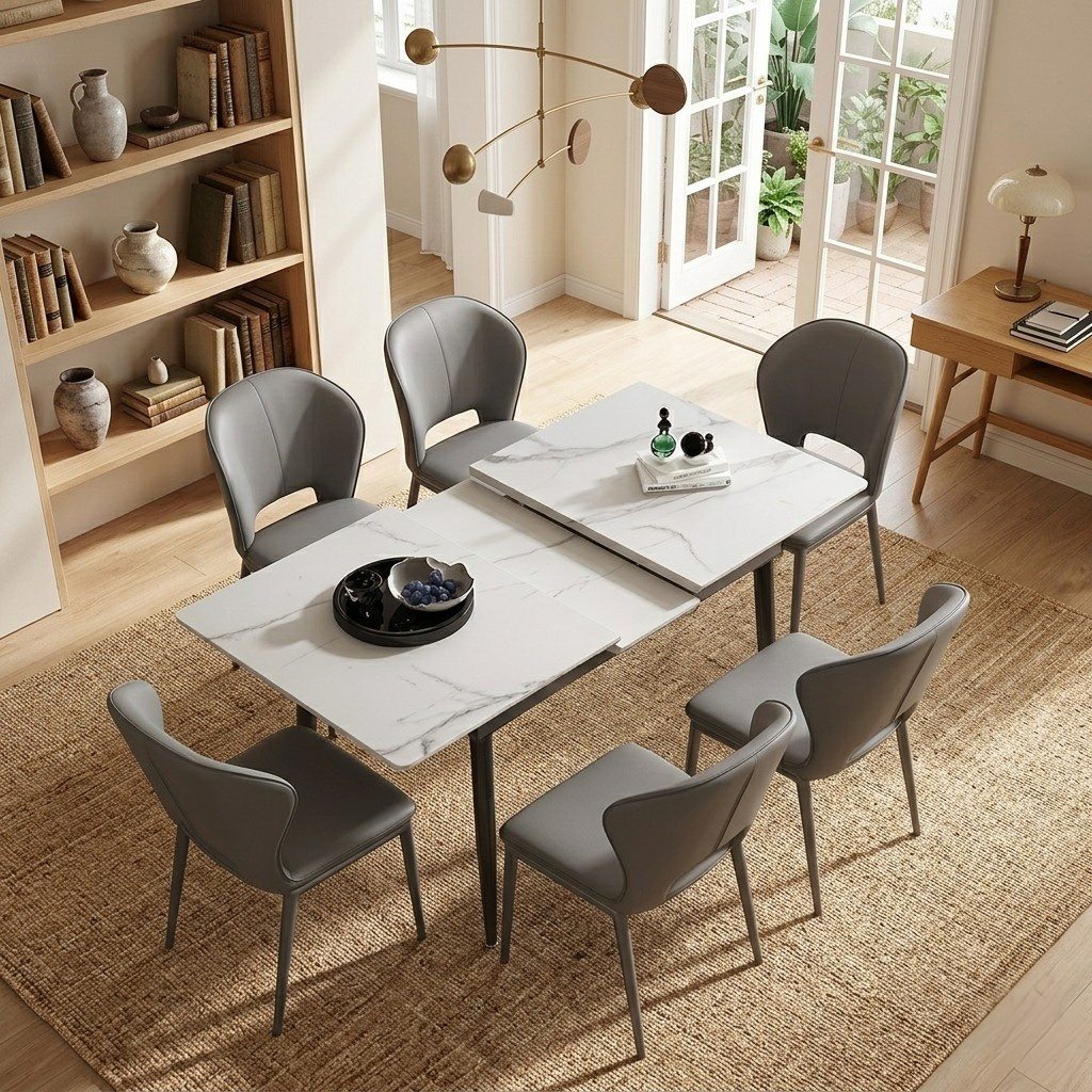 Florence Extendable Dining Table - Singapore | COMFY