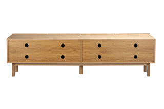 York Oak TV Console