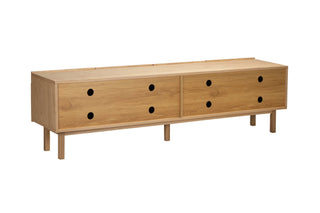 York Oak TV Console