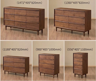Claudio Black Walnut Chest Of Drawers