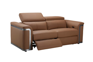 adjustable headrest recliner sofa silvana