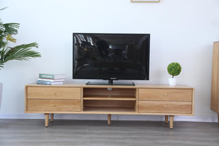 alessio tv cabinet wooden ideal home entertainment