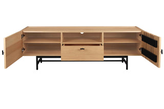 alia modern tv console with drawer