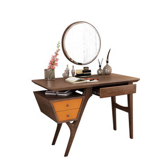 alina sleek dressing table with mirror