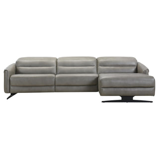 Amaury L-Shape Recliner Leather Sofa