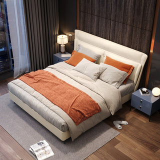 anita upholstered bed frame design