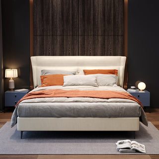 anita upholstered bed frame