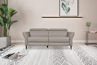 anson stationary sofa luxurious top grain leather