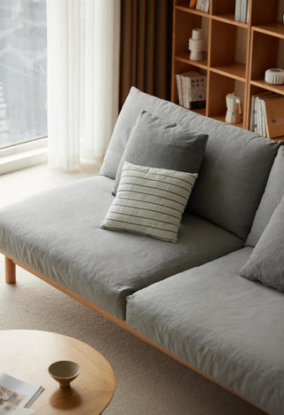 anzio armless sofa topview