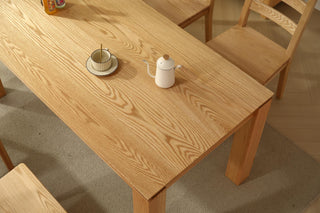 architectural design boca solid wood table