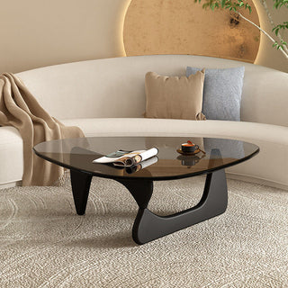 berga glass coffee table modern design