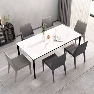 best selling sintered stone dining table-benjamin