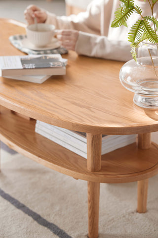 best wooden coffee table anika