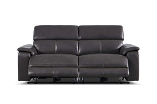 black sofa dylan leather recliner