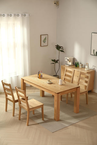 boca solid wood table