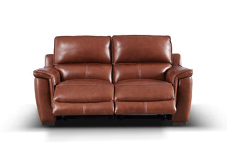 brown kira sofa recliner