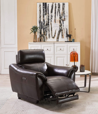 brown leather dining armchair stacy