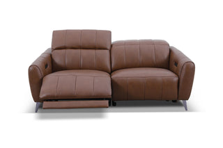 brown recliner 2 seater sofa enzino model