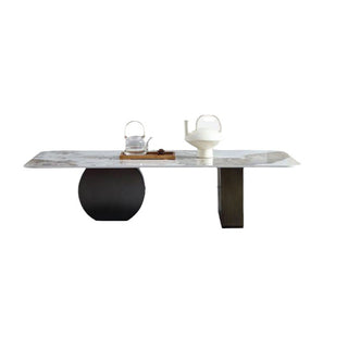 capri rectangular coffee table contemporary look