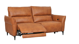 carson modern motorised recliner sofa