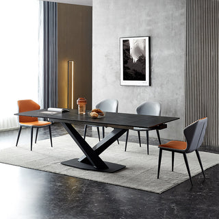 cervo dining table extendable sintered stone top