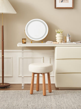 chic riley dressing table stool