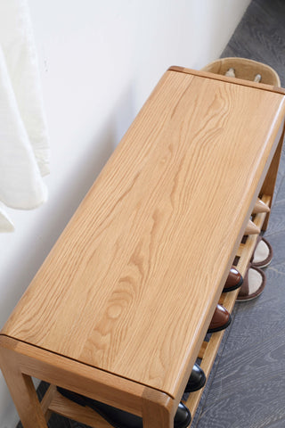 christa shoe storage bench indoor