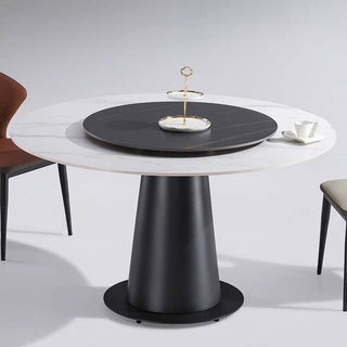 circular dining table leandro lazy susan