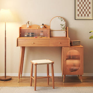 claudia modern wooden dressing table