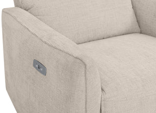 colin fabric recliner armchair usb