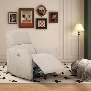 colin fabric recliner armchair
