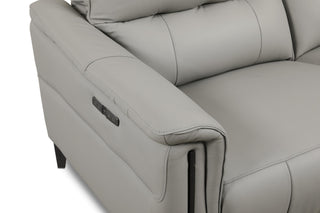 comfort grey recliner sofa nolan