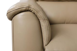 comfortable beige recliner sofa hailey