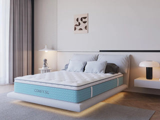 comfy sleeptight hybrid mattress 5 zone