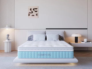 comfy sleeptight hybrid mattress high density foam