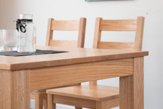 contemporary anto nordic dining table elegant oak