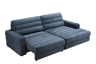 contemporary morris l shaped electric sofa