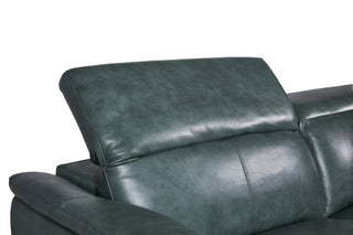 contemporary titus 3 seater recliner sofa