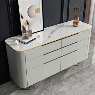 contemporary valentina sideboard six drawers